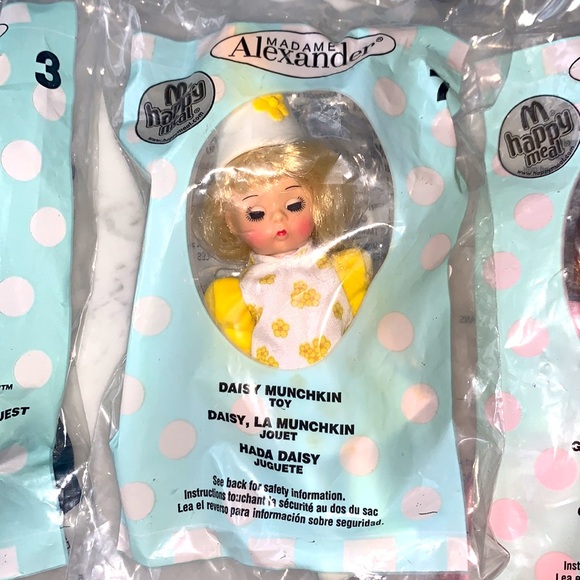 2007 Madame Alexander Wizard of Oz McDonalds HAPPY MEAL DOLLS Set - Picture 5 of 10